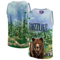 NBA Memphis Grizzlies NBA & KidSuper Studios Unisex Hometown Jersey - Teal