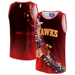 NBA Atlanta Hawks NBA & KidSuper Studios Unisex Hometown Jersey - Red