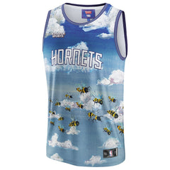Charlotte Hornets NBA & KidSuper Studios Unisex Hometown Jersey Blue