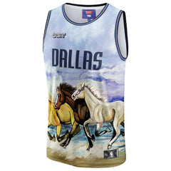 NBA Dallas Mavericks NBA & KidSuper Studios Unisex Hometown Jersey sale - Blue