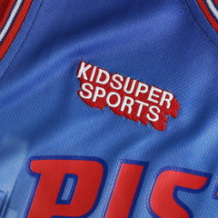 Detroit Pistons NBA & KidSuper Studios Unisex Hometown Jersey Red