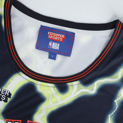 NBA Oklahoma City Thunder NBA & KidSuper Studios Unisex Hometown Jersey - Black