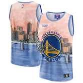 NBA Golden State Warriors NBA & KidSuper Studios Unisex Hometown Jersey sale - Blue