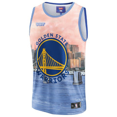 Golden State Warriors NBA & KidSuper Studios Unisex Hometown Jersey Blue