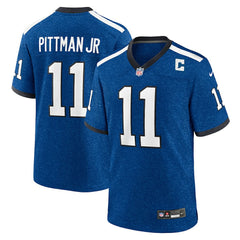 NFL Indiana Nights Michael Pittman Jr. Indianapolis Colts Alternate Game Jersey - Blue