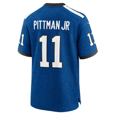 NFL Indiana Nights Michael Pittman Jr. Indianapolis Colts Alternate Game Jersey - Blue