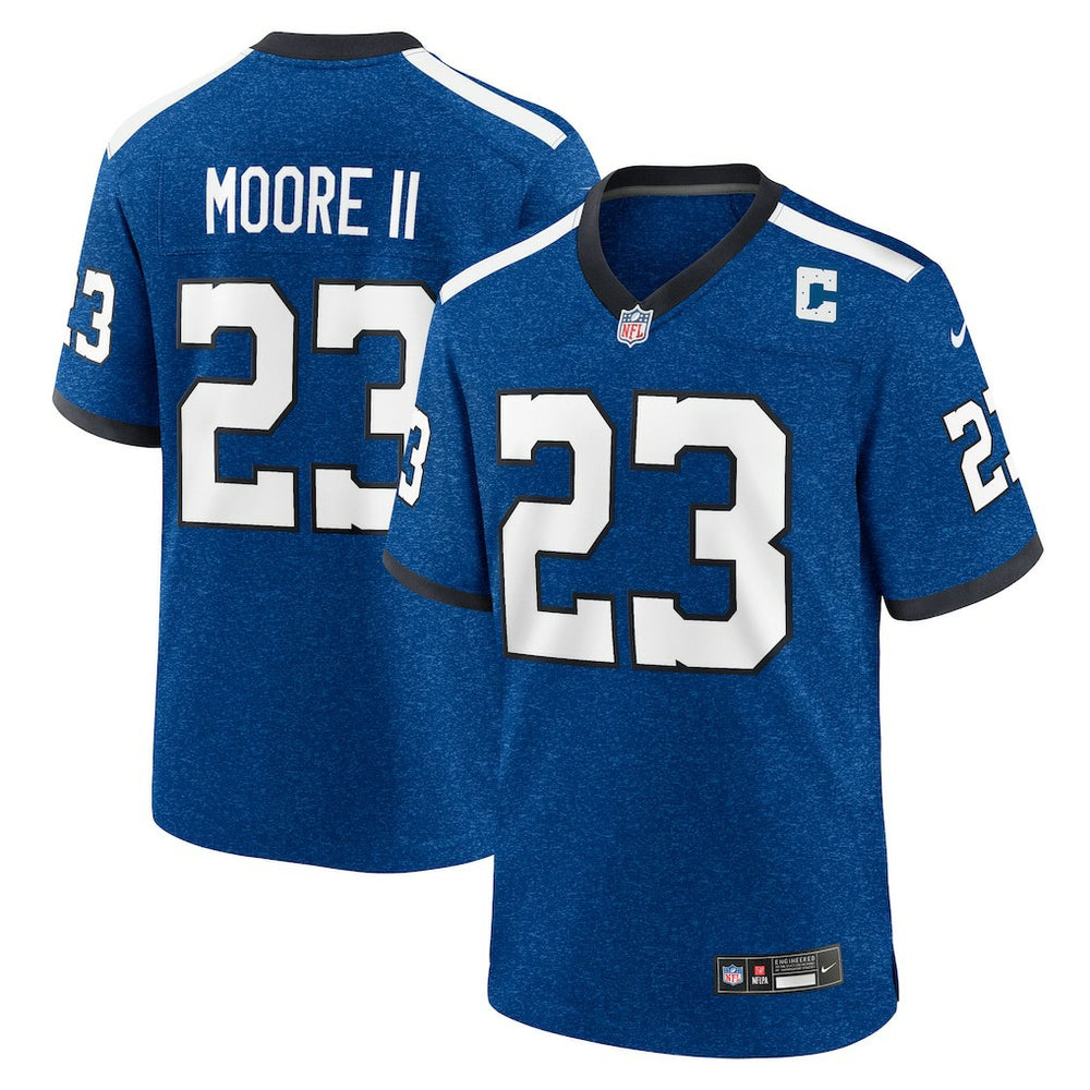 NFL Kenny Moore II Indianapolis Colts Indiana Nights Alternate Game Jersey - Royal
