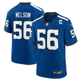 NFL Quenton Nelson Indianapolis Colts Indiana Nights Alternate Game Jersey - Royal