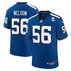 NFL Quenton Nelson Indianapolis Colts Indiana Nights Alternate Game Jersey - Royal