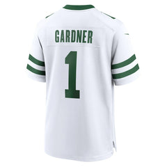 NFL Ahmad Sauce Gardner New York Jets Game Jersey - Legacy White