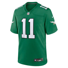 NFL A.J. Brown Philadelphia Eagles Alternate Game Player Jersey - Kelly Green