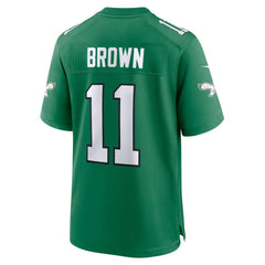 NFL A.J. Brown Philadelphia Eagles Alternate Game Player Jersey - Kelly Green