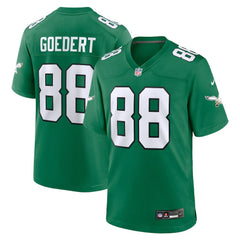 NFL Dallas Goedert Philadelphia Eagles Alternate Game Player Jersey - Kelly Green