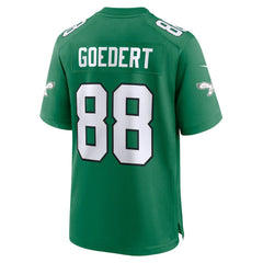 NFL Dallas Goedert Philadelphia Eagles Alternate Game Player Jersey - Kelly Green
