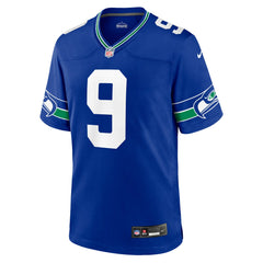 Kenneth Walker III Seattle Seahawks Throwback Player Game Jersey Royal