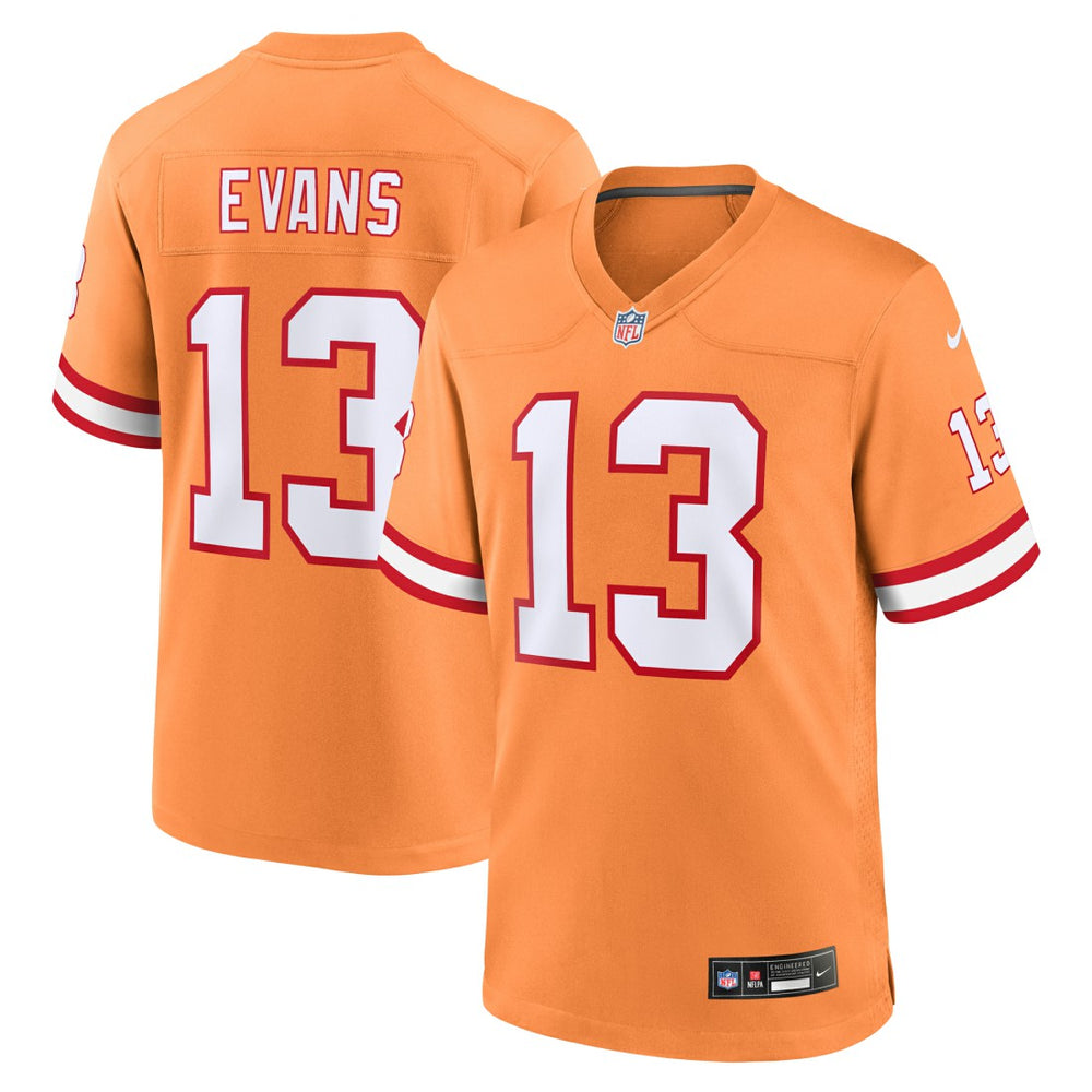 NFL Mike Evans Tampa Bay Buccaneers Throwback Game Jersey - Orange