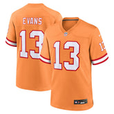 NFL Mike Evans Tampa Bay Buccaneers Throwback Game Jersey - Orange