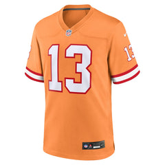 NFL Mike Evans Tampa Bay Buccaneers Throwback Game Jersey - Orange