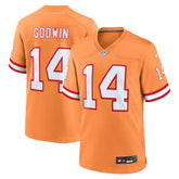 Chris Godwin Tampa Bay Buccaneers Throwback Game Jersey Orange