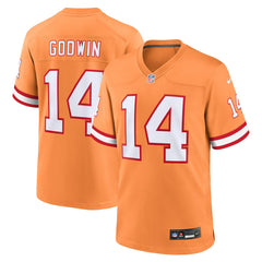 Chris Godwin Tampa Bay Buccaneers Throwback Game Jersey Orange