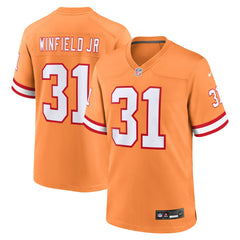 NFL Antoine Winfield Jr. Tampa Bay Buccaneers Throwback Game Jersey - Orange