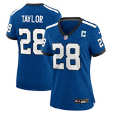 NFL Jonathan Taylor Indianapolis Colts Women's Indiana Nights Alternate Game Jersey - Royal