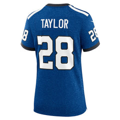 NFL Jonathan Taylor Indianapolis Colts Women's Indiana Nights Alternate Game Jersey - Royal