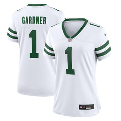 NFL Ahmad Sauce Gardner New York Jets Women's Game Jersey - Legacy White