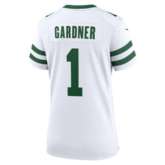 NFL Ahmad Sauce Gardner New York Jets Women's Game Jersey - Legacy White