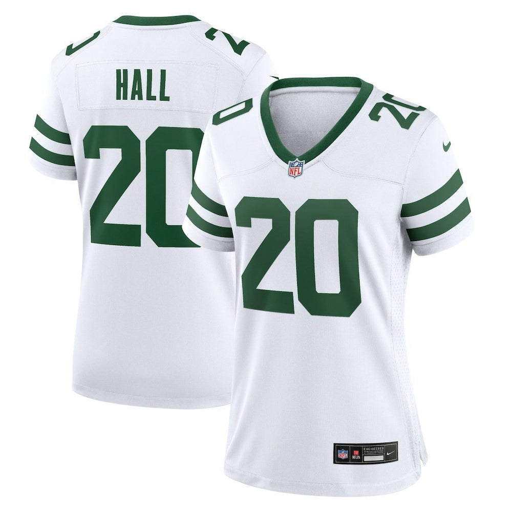 NFL Breece Hall New York Jets Women's Game Jersey - Legacy White