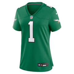 NFL Jalen Hurts Philadelphia Eagles Women's Game Player Jersey - Kelly Green