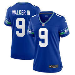 NFL Kenneth Walker III Seattle Seahawks Women's Player Jersey - Royal