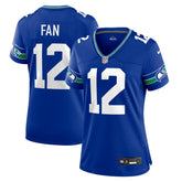 NFL 12s Seattle Seahawks Women's Player Jersey - Royal