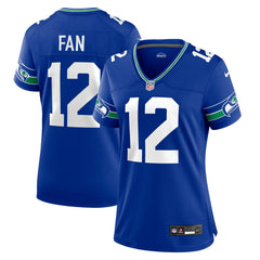 NFL 12s Seattle Seahawks Women's Player Jersey - Royal