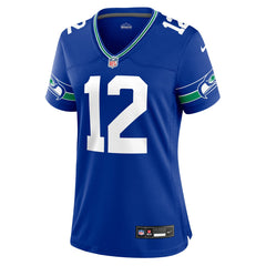 NFL 12s Seattle Seahawks Women's Player Jersey - Royal