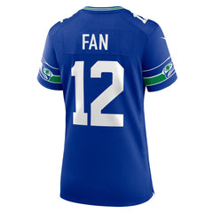NFL 12s Seattle Seahawks Women's Player Jersey - Royal