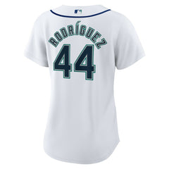 MLB Julio Rodriguez Seattle Mariners Nike Women's Home Replica Player Jersey - White