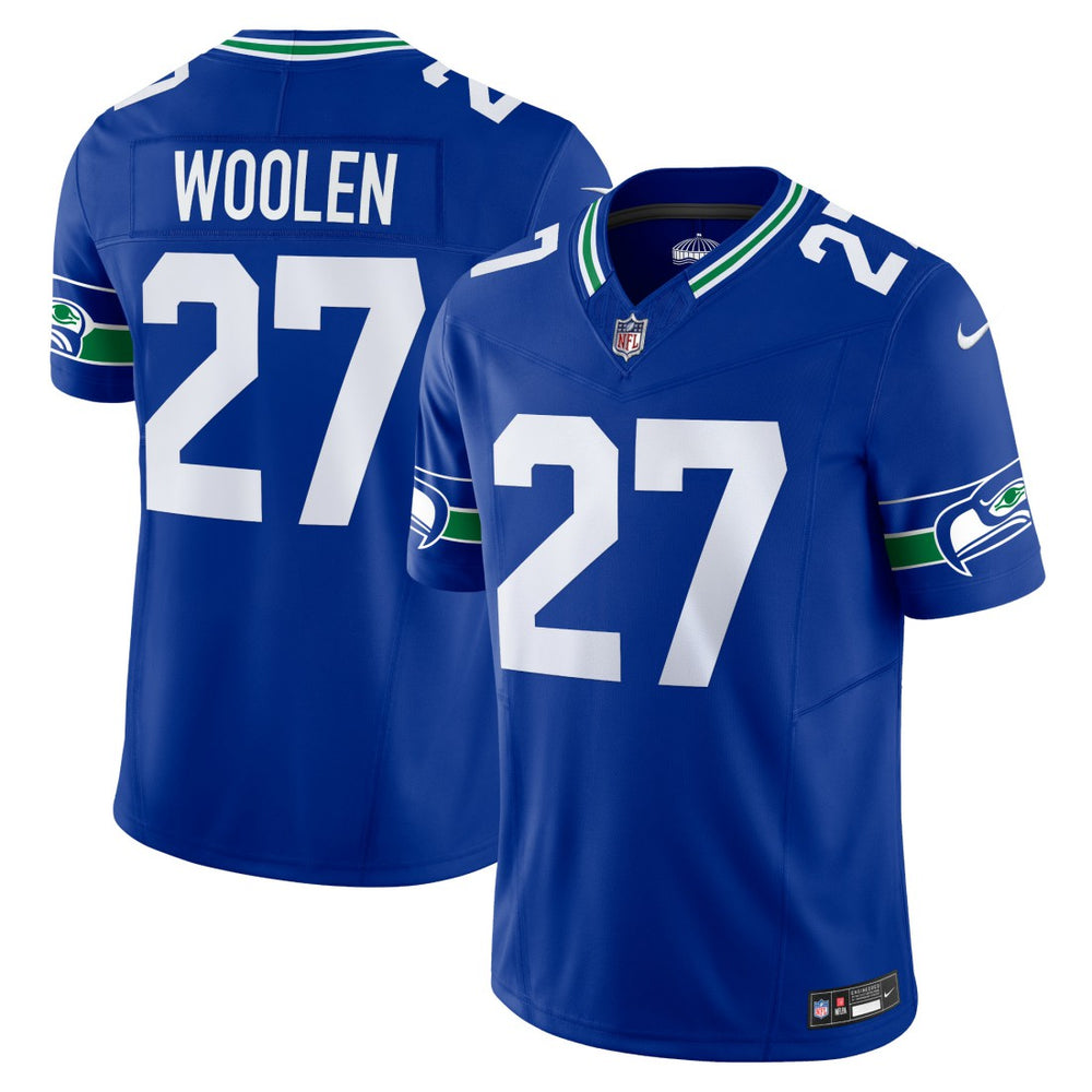 NFL Tariq Woolen Seattle Seahawks Alternate Vapor F.U.S.E. Limited Jersey - Royal