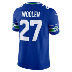 NFL Tariq Woolen Seattle Seahawks Alternate Vapor F.U.S.E. Limited Jersey - Royal