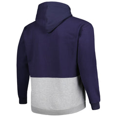 Houston Astros Big & Tall Fleece Half-Zip Hoodie - Navy/White Hoodies