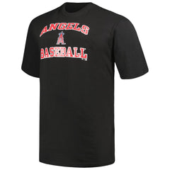 Los Angeles Angels Profile Big & Tall T-Shirt Combo Pack - Black/Heather Gray T-shirts