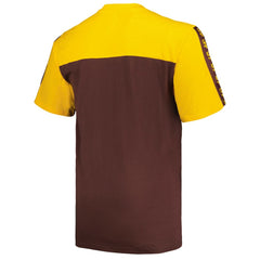 San Diego Padres Profile Big & Tall Yoke Knit T-Shirt - Gold/Brown T-shirts