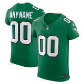 Philadelphia Eagles 2nd Alternate Vapor F.U.S.E. Elite Custom Jersey Kelly Green
