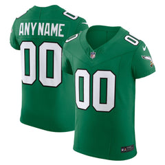 NFL Philadelphia Eagles 2nd Alternate Vapor F.U.S.E. Elite Custom Jersey - Kelly Green