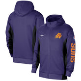 Phoenix Suns 2023/24 Authentic Showtime Full-Zip Hoodie Purple