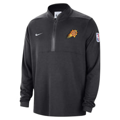 Phoenix Suns Authentic Performance Half-Zip Jacket Black