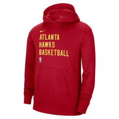 Atlanta Hawks Unisex 2023/24 Performance Spotlight On-Court Practice Pullover Hoodie Red