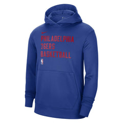 Philadelphia 76ers Unisex 2023/24 Performance Spotlight On-Court Practice Pullover Hoodie Royal