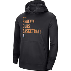 Phoenix Suns Unisex 2023/24 Performance Spotlight On-Court Practice Pullover Hoodie Black