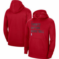 Toronto Raptors Unisex 2023/24 Performance Spotlight On-Court Practice Pullover Hoodie Red